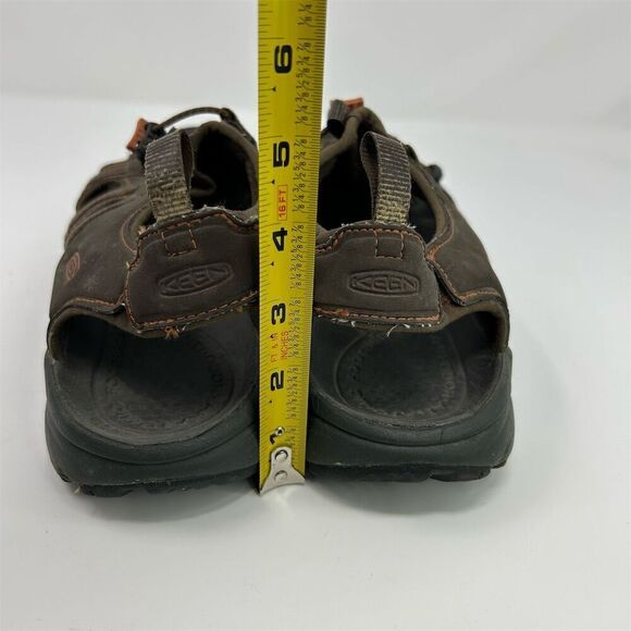 KEEN Men\'s Targhee III Hiking Sandals Brown Leather Slingback Size 11.5 Slip-On main image 4